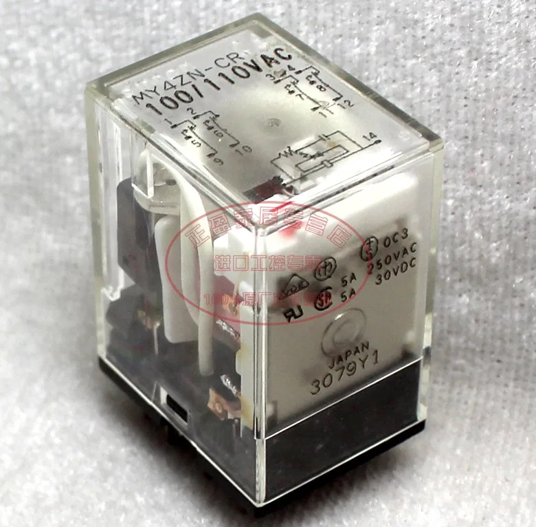 Free shipping Original imported genuine Omron (Japan) OMRON small relay MY4ZN-CR AC110V
Free shipping Original imported genuine Omron (Japan) OMRON small relay MY4ZN-CR AC110V