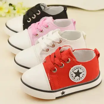 COMFY KIDS soft bottom baby toddler sneakers canvas