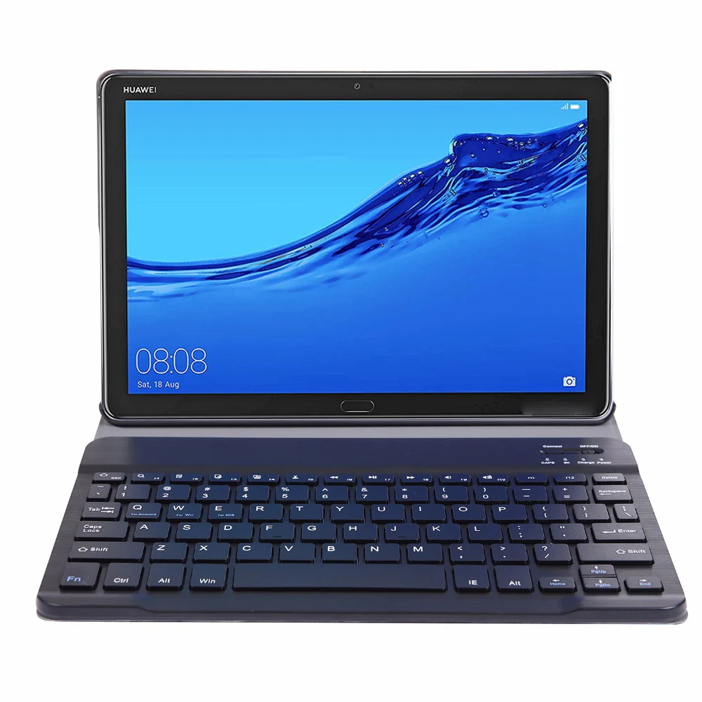 Клавиатура для Huawei Mediapad M5 Lite 10 1 чехол клавиатуры с Bluetooth и стилусом клавиатурой
