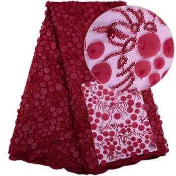 Red 2019 High Quality Nigerian Tulle Lace Fabrics Latest Beaded Mesh African Lace Fabric With 3D Flowers For Bridal Wedding1528B
Red 2019 High Quality Nigerian Tulle Lace Fabrics Latest Beaded Mesh African Lace Fabric With 3D Flowers For Bridal Wedding1528B