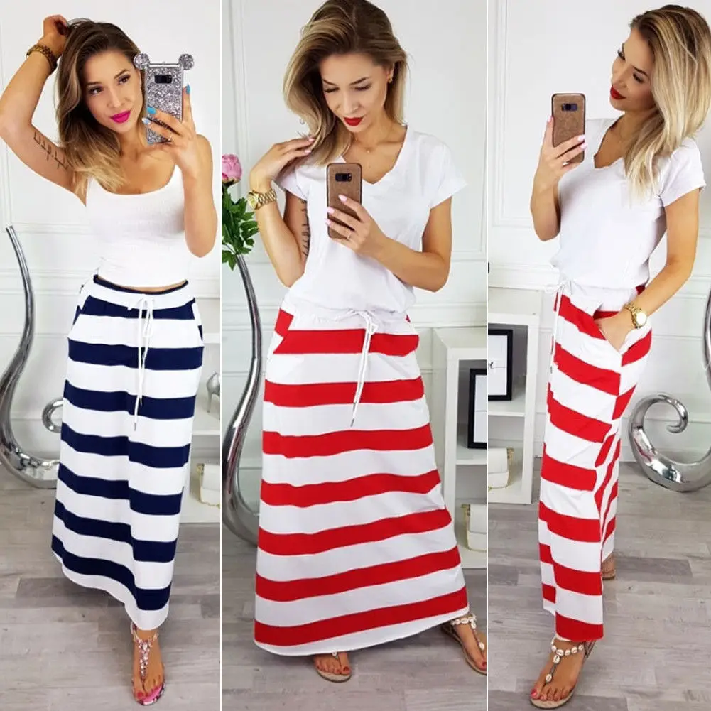 2018 New Style Women's Ladies Pencil Striped Bodycon Lace Up Bandage Casual High Waist Tube Wiggle Long Maxi Skirt
2018 New Style Women's Ladies Pencil Striped Bodycon Lace Up Bandage Casual High Waist Tube Wiggle Long Maxi Skirt