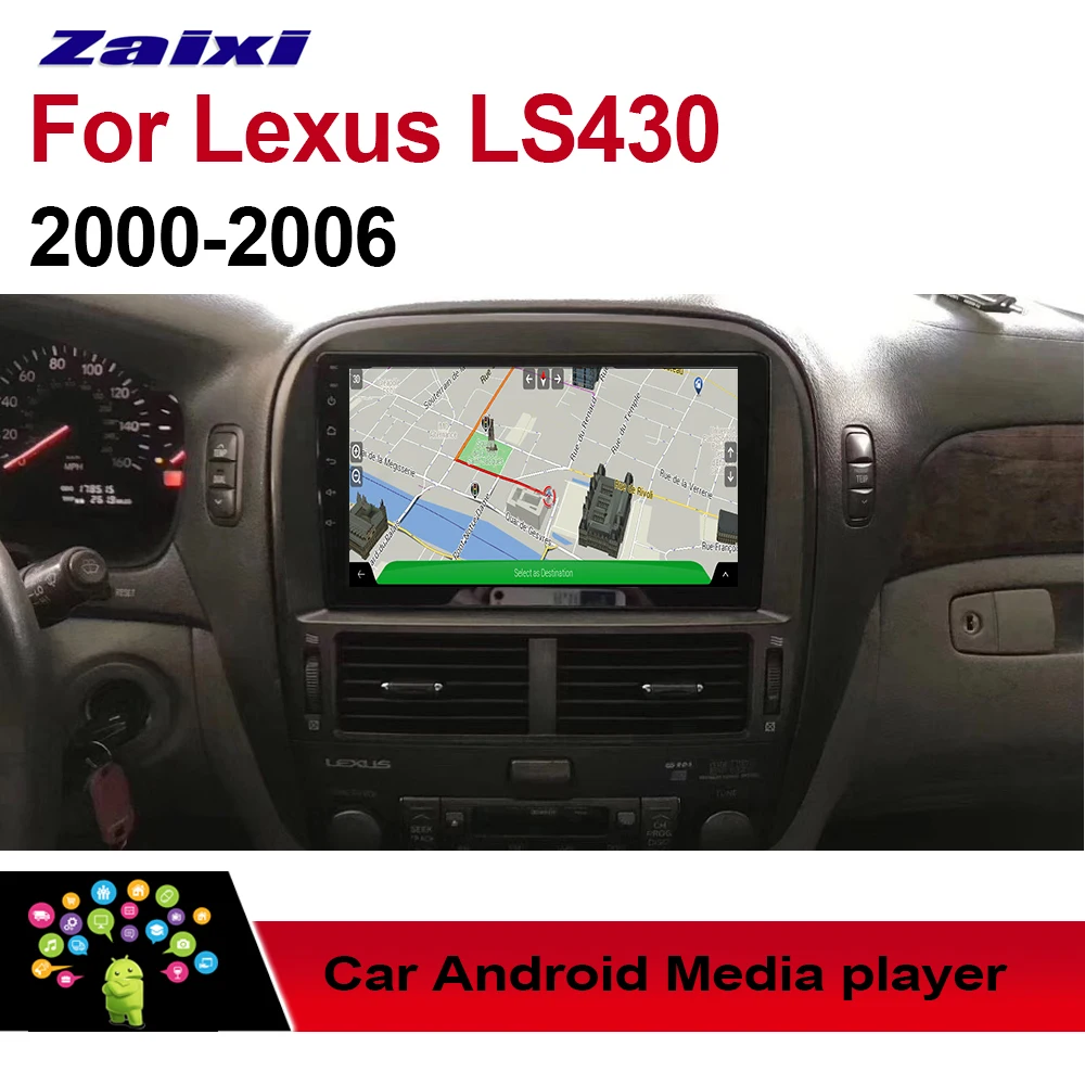 ZaiXi Android Car Multimedia GPS Audio Radio Stereo For Lexus LS LS430 2000~2016 Original Style Navigation NAVI BT WIFI HD
ZaiXi Android Car Multimedia GPS Audio Radio Stereo For Lexus LS LS430 2000~2016 Original Style Navigation NAVI BT WIFI HD