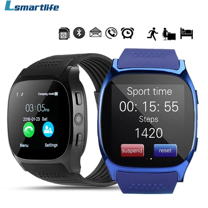 T8 Men Kids Bluetooth Smart Watch With Sim Card Slot Camera Alarm Clock MTK6261D 380mah Battery For IOS Android Smartwatch PK U8
T8 Men Kids Bluetooth Smart Watch With Sim Card Slot Camera Alarm Clock MTK6261D 380mah Battery For IOS Android Smartwatch PK U8
