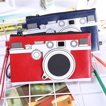 South Korea Stationery Art PU Retro camera Pencil Student School Supplies Wholesale Cartoon Girl Pencil box Cute Pencil Bags 1PC
South Korea Stationery Art PU Retro camera Pencil Student School Supplies Wholesale Cartoon Girl Pencil box Cute Pencil Bags 1PC