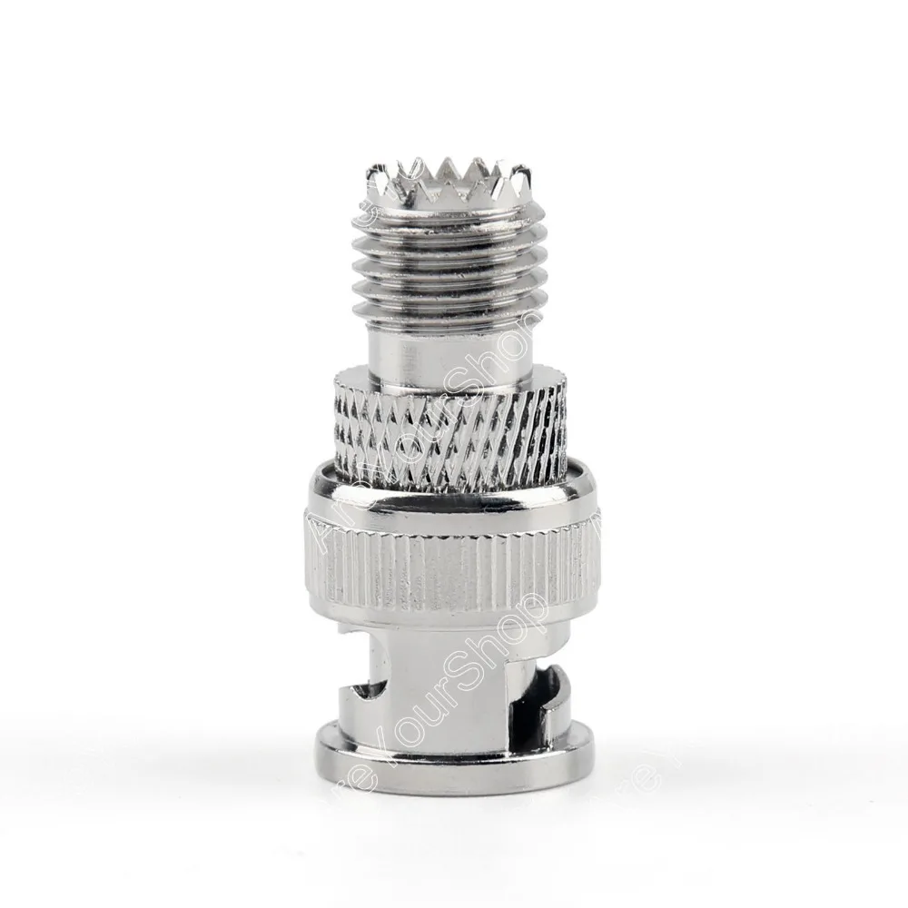 Areyourshop RF Connector Adapter BNC Plug Male To Mini UHF Female Jack RF Connector Straight M/F 10P
Areyourshop RF Connector Adapter BNC Plug Male To Mini UHF Female Jack RF Connector Straight M/F 10P