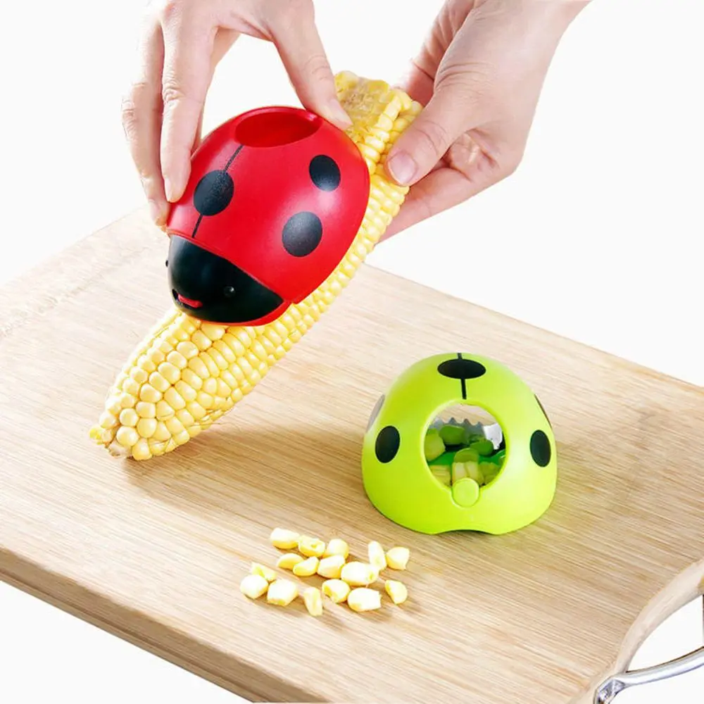LINSBAYWU Creative Cartoon Ladybug Hand Corn Stripper Separator Cob Remover Cutter Tool
LINSBAYWU Creative Cartoon Ladybug Hand Corn Stripper Separator Cob Remover Cutter Tool