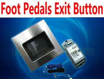 Foot Pedals's Exit button by foot to press button for Automatic door, Lab,Hospital,office clean use Access control system
Foot Pedals's Exit button by foot to press button for Automatic door, Lab,Hospital,office clean use Access control system