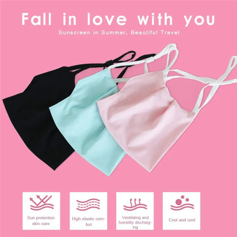 1PC Face Mask Unisex Pure Color Cycling Anti-Dust Silk Facial Protective Cover Masks For Summer Ice Silk Milk Dustproof Mouth
1PC Face Mask Unisex Pure Color Cycling Anti-Dust Silk Facial Protective Cover Masks For Summer Ice Silk Milk Dustproof Mouth