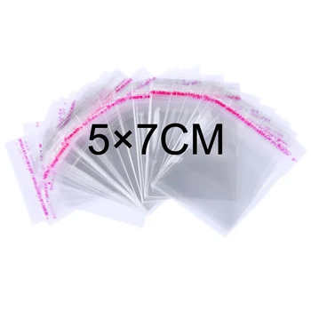 Wholesale 100Pcs 5*7CM Clear Plastic Bag Packing Favor Jewelry Packaging Bags Pouch For Necklace Ring Jewelry Display Bags
Wholesale 100Pcs 5*7CM Clear Plastic Bag Packing Favor Jewelry Packaging Bags Pouch For Necklace Ring Jewelry Display Bags