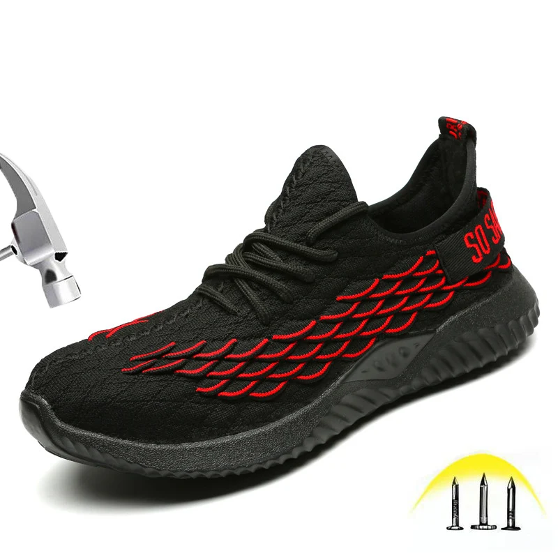 Comfortable Men Women Work Shoes with Steel Toe Summer Mesh Soft Breathable Industrial Construction Puncture Proof Safety Shoe
Comfortable Men Women Work Shoes with Steel Toe Summer Mesh Soft Breathable Industrial Construction Puncture Proof Safety Shoe