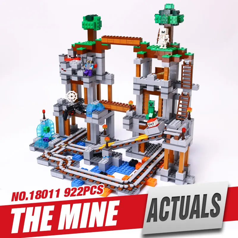 Mailackers The Mine 922Pcs Compatible with 79074 Minecrafted Bricks My World Building Blocks Toys For Children
Mailackers The Mine 922Pcs Compatible with 79074 Minecrafted Bricks My World Building Blocks Toys For Children