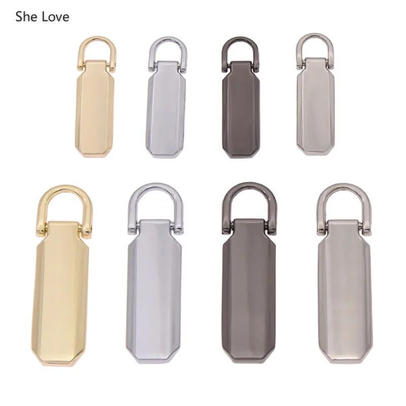 She Love 10Pcs/lot Detachable 3# 5# Metal Zipper Pullers For Sewing Sliders Head Zippers Diy Crafts Accessories
She Love 10Pcs/lot Detachable 3# 5# Metal Zipper Pullers For Sewing Sliders Head Zippers Diy Crafts Accessories