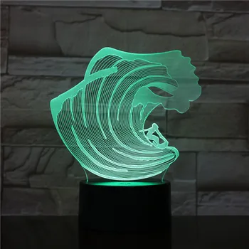 Unique Kids Led Nightlight Sport Surfing Night Lamp for Child Bedroom Decorative Lamp USB Wave Led Night Light Battery Operated
Unique Kids Led Nightlight Sport Surfing Night Lamp for Child Bedroom Decorative Lamp USB Wave Led Night Light Battery Operated