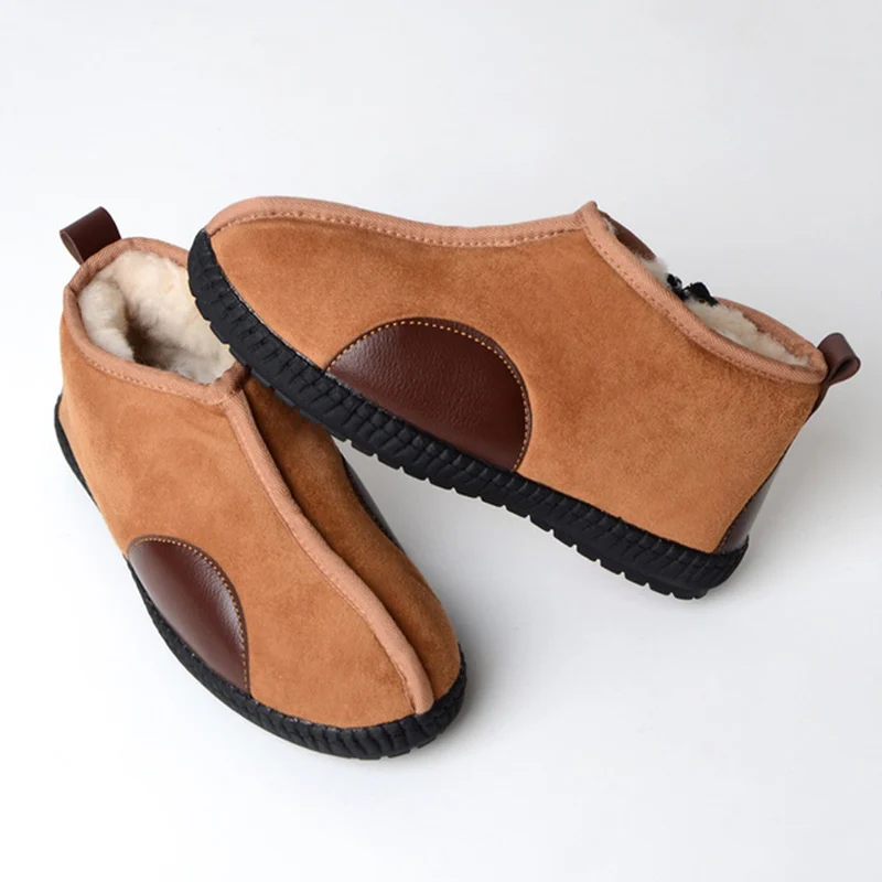 Women Snow boots Plus size 45 Plush Warm zipper Ankle boots for women Non slip Genuine leather Winter women Fur shoes
Women Snow boots Plus size 45 Plush Warm zipper Ankle boots for women Non slip Genuine leather Winter women Fur shoes