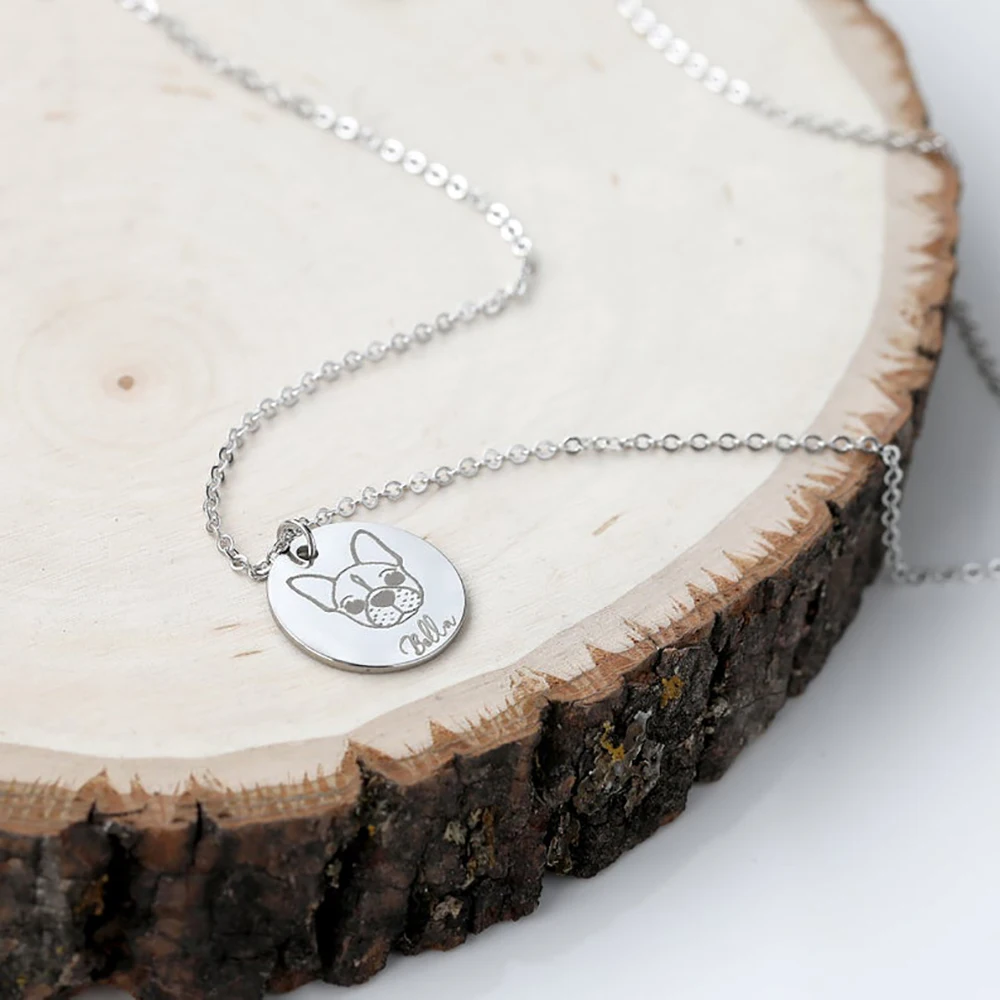 FYW Portrait Gift Dog Name Necklace Personalized Dog Necklace Dog Breed Portrait Mothers Day Gift for Dog Lover Puppy Jewelry
FYW Portrait Gift Dog Name Necklace Personalized Dog Necklace Dog Breed Portrait Mothers Day Gift for Dog Lover Puppy Jewelry