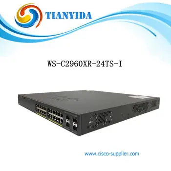 Catalyst 2960-XR Gigabit Ethernet IP Lite Switches With 24 RJ45 Ports WS-C2960XR-24TS-I
Catalyst 2960-XR Gigabit Ethernet IP Lite Switches With 24 RJ45 Ports WS-C2960XR-24TS-I