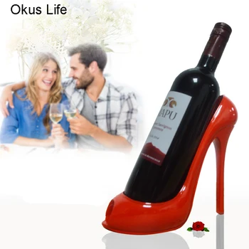 High Heel Shoe Wine Rack Wine Bottle Holder Natural Resin Storage Basket Red Wine Organizer Home Kitchen Bar Decor
High Heel Shoe Wine Rack Wine Bottle Holder Natural Resin Storage Basket Red Wine Organizer Home Kitchen Bar Decor