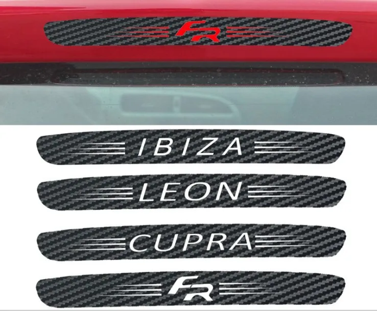 Carbon Fiber Stickers Decals High Mounted Stop Brake Lamp Light Car Styling For seat leon Ibiza Cupra
Carbon Fiber Stickers Decals High Mounted Stop Brake Lamp Light Car Styling For seat leon Ibiza Cupra