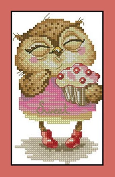 Needlework 11CT 14CT Cross Stitch, DIY Count Cross Stitch, Embroidery Set, Owl eating ice cream
Needlework 11CT 14CT Cross Stitch, DIY Count Cross Stitch, Embroidery Set, Owl eating ice cream