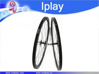 700C 38mm Clincher Carbon Fiber Carbon Track Bike Wheels Fixed Gear Single Speed Bicycle Wheelset with Novatec 166SB hubs
700C 38mm Clincher Carbon Fiber Carbon Track Bike Wheels Fixed Gear Single Speed Bicycle Wheelset with Novatec 166SB hubs