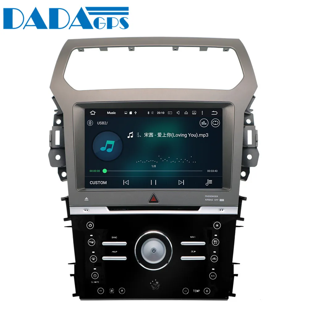 9" Android 8.0 2+32GB Car DVD Player GPS Navigation For Ford Explorer 2011 2012 2013 2014 2015 2016 multimedia radio PX5
9" Android 8.0 2+32GB Car DVD Player GPS Navigation For Ford Explorer 2011 2012 2013 2014 2015 2016 multimedia radio PX5