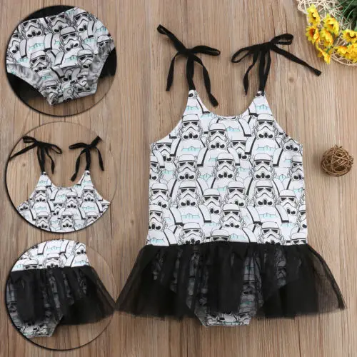 Baby Kids Girls Star Wars clothes Straps sleeveless Princess Romper lace up jumpsuit Sunsuit
Baby Kids Girls Star Wars clothes Straps sleeveless Princess Romper lace up jumpsuit Sunsuit