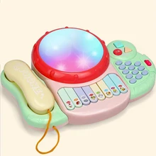 Multifunction Early Education Telephone Learning Patted Drum Telephone Drum Interaction Toy Telephone Toy
Multifunction Early Education Telephone Learning Patted Drum Telephone Drum Interaction Toy Telephone Toy