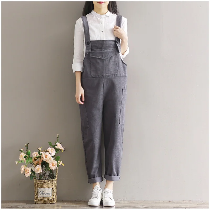 2019 New Spring Autumn Women Solid Rompers Strap Backless Casual Loose Corduroy Trousers Fashion Wide Leg Pants Overalls NO849
2019 New Spring Autumn Women Solid Rompers Strap Backless Casual Loose Corduroy Trousers Fashion Wide Leg Pants Overalls NO849