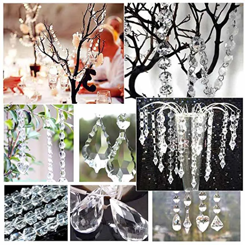 10pcs Acrylic Bead chandelier bridal shower Bachelorette party Anniversary Christmas Wedding Centerpiece cake stand Decoration
10pcs Acrylic Bead chandelier bridal shower Bachelorette party Anniversary Christmas Wedding Centerpiece cake stand Decoration
