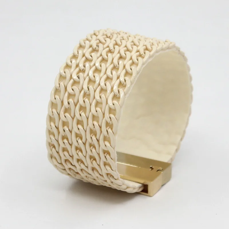 Fashion Men and Women Bracelets Bangles multi-layer Chain Leather Magnet Clasp Bracelet
Fashion Men and Women Bracelets Bangles multi-layer Chain Leather Magnet Clasp Bracelet