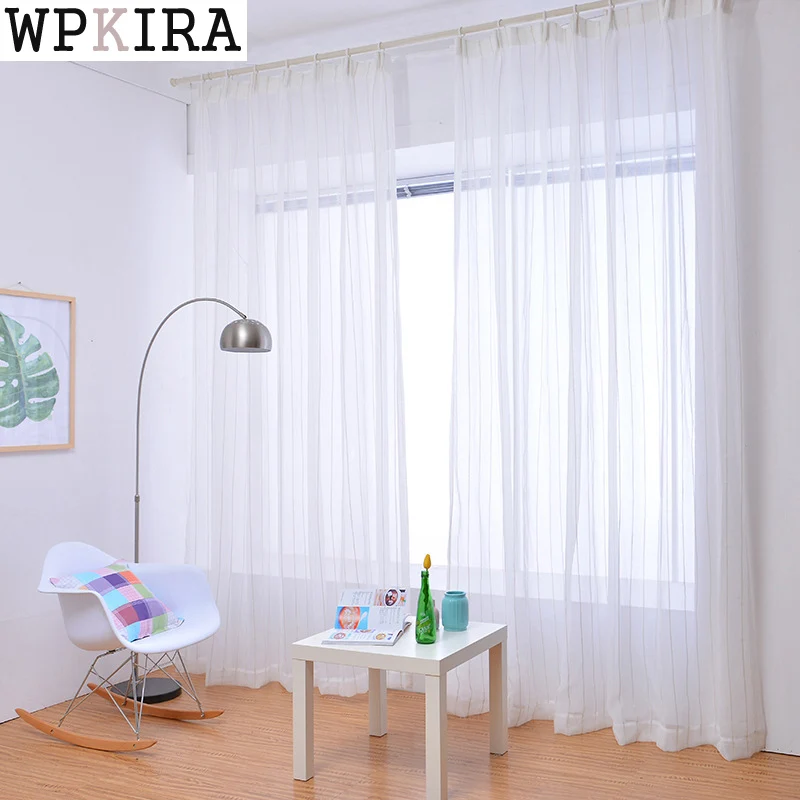 White Striped Modern Tulle Curtains for Living Room Bedroom Kitchen Linen Window Voile Sheer Curtain for Window Tulle 031&40
White Striped Modern Tulle Curtains for Living Room Bedroom Kitchen Linen Window Voile Sheer Curtain for Window Tulle 031&40