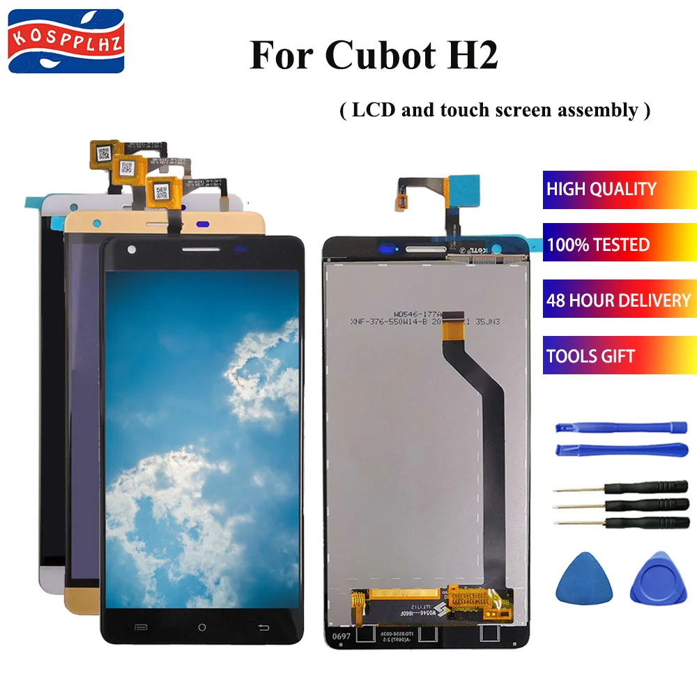 5.5 in New For CUBOT H2 LCD Display+Touch Screen Digitizer Assembly Replacement Repair panel glass H 2 +tools
5.5 in New For CUBOT H2 LCD Display+Touch Screen Digitizer Assembly Replacement Repair panel glass H 2 +tools