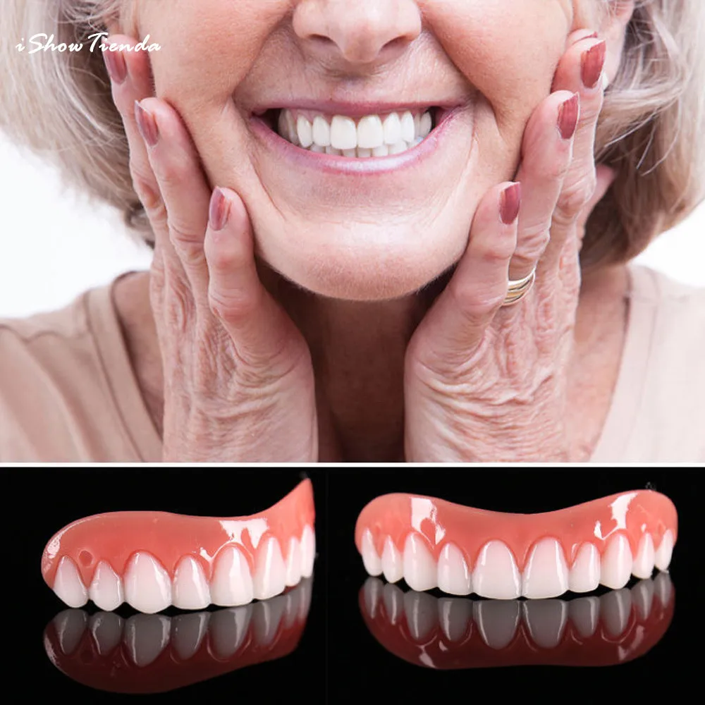 Instant Smile Comfort Fit Teeth Top Cosmetic Veneer One Size Fits All Dentures New Teeth Whitening Instant Smile Comfort Fit
Instant Smile Comfort Fit Teeth Top Cosmetic Veneer One Size Fits All Dentures New Teeth Whitening Instant Smile Comfort Fit