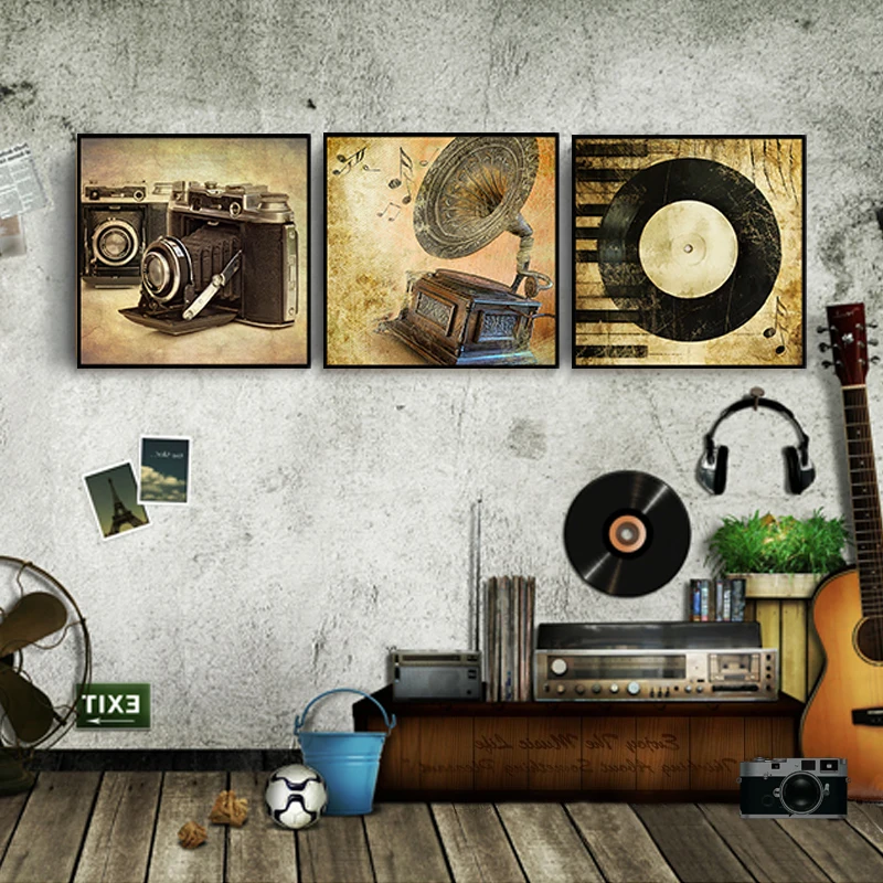 Vintage Retro Camera Printed Oil Painting Photograph Disk Canvas Picture for Old House Decoration Yellowing Background Prints
Vintage Retro Camera Printed Oil Painting Photograph Disk Canvas Picture for Old House Decoration Yellowing Background Prints