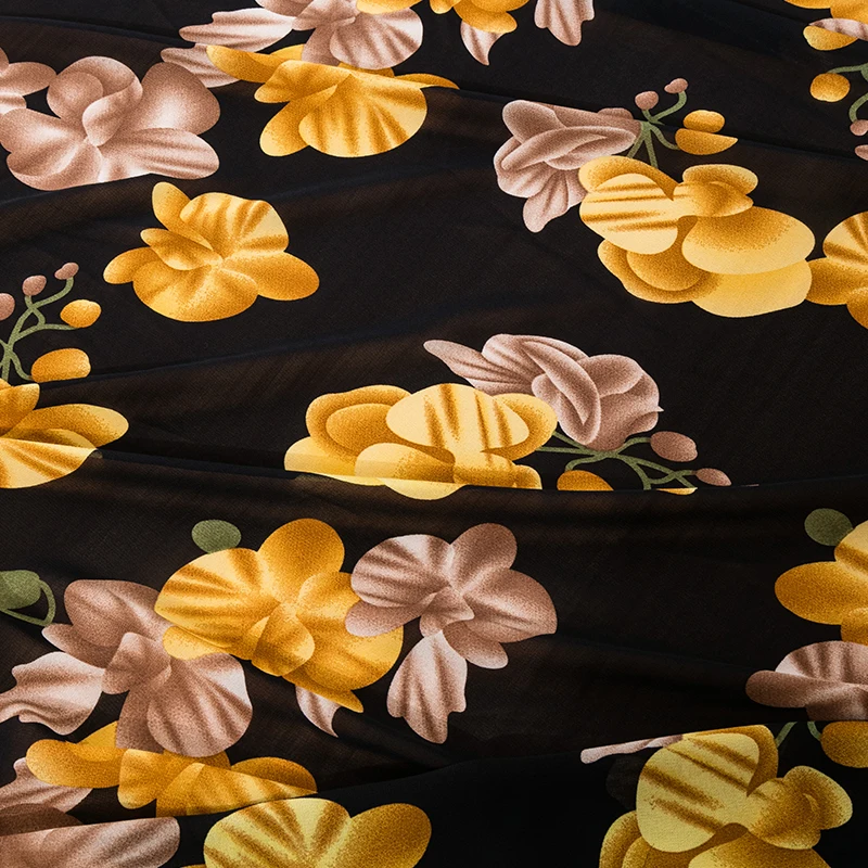 hot sale floral printed chiffon fabric for dress and broad-legged pants for foue seasons can see though 25x150cm
hot sale floral printed chiffon fabric for dress and broad-legged pants for foue seasons can see though 25x150cm