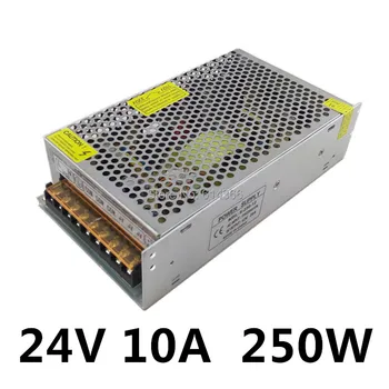 LED Power Supply 24V 10A 250W LED Driver Power Supply Switching Strip 3528 5050 Lighting For Transformers Aluminum
LED Power Supply 24V 10A 250W LED Driver Power Supply Switching Strip 3528 5050 Lighting For Transformers Aluminum