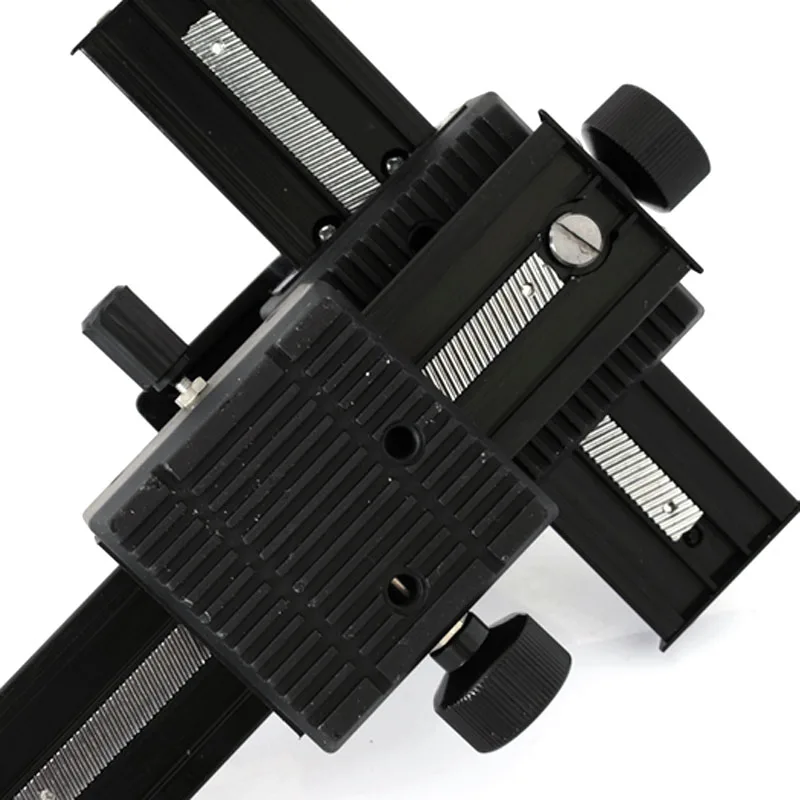 4 Way Macro Focusing Rail Slider With Screw Adjustable Macroshot Photography For Canon Sony Pentax Nikon Camera OD889
4 Way Macro Focusing Rail Slider With Screw Adjustable Macroshot Photography For Canon Sony Pentax Nikon Camera OD889