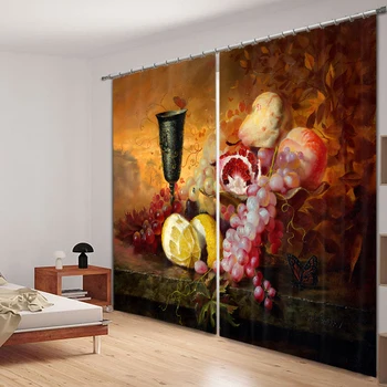 Classical Painting / Oil Painting 3D Painting Blackout Curtains Office Bedding Room Living Room Sunshade Window Custom-made Size
Classical Painting / Oil Painting 3D Painting Blackout Curtains Office Bedding Room Living Room Sunshade Window Custom-made Size