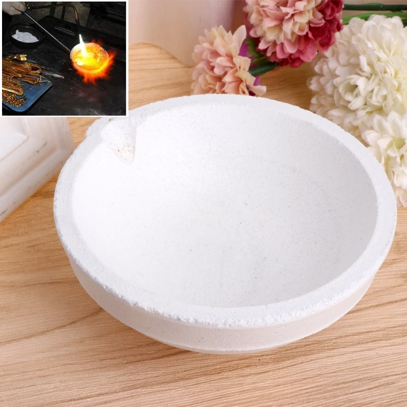 Heat resistance 1000Gram Quartz Bowl Jewelry Equipment Crucible For Melting Gold Silver Platinum
Heat resistance 1000Gram Quartz Bowl Jewelry Equipment Crucible For Melting Gold Silver Platinum