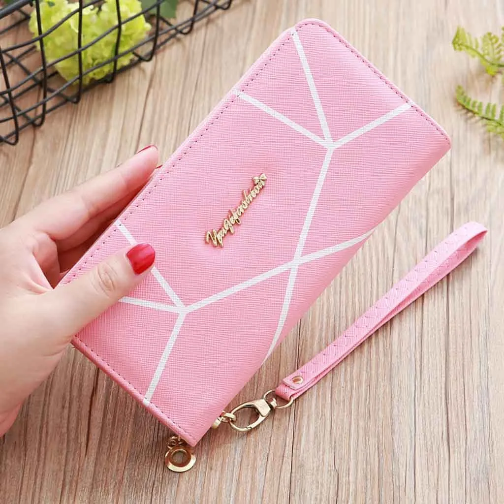 women wallet multifunction phone Lady Long Zip Wallet Geometric Pattern Mobile Phone Bag Large Capacity Card Bags carteira 2019
women wallet multifunction phone Lady Long Zip Wallet Geometric Pattern Mobile Phone Bag Large Capacity Card Bags carteira 2019