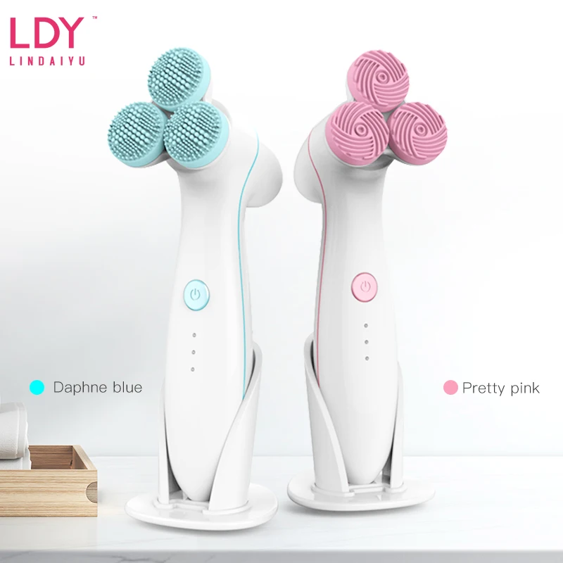 LDY Electric Facial Cleanser Wash Face Cleaning Machine Skin Pore Cleaner Body Cleansing Massage Mini Beauty Massager Brush
LDY Electric Facial Cleanser Wash Face Cleaning Machine Skin Pore Cleaner Body Cleansing Massage Mini Beauty Massager Brush