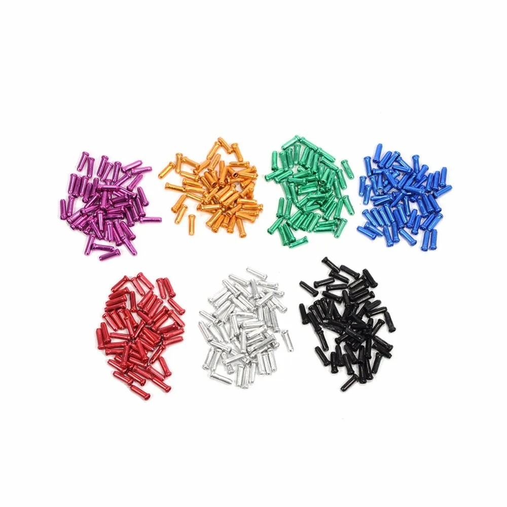50pcs/lot Aluminum Alloy MTB Bike Bicycle Brake Cable Tips Crimps Bicycles Derailleur Shift End Caps Core Inner Wire Ferrules
50pcs/lot Aluminum Alloy MTB Bike Bicycle Brake Cable Tips Crimps Bicycles Derailleur Shift End Caps Core Inner Wire Ferrules