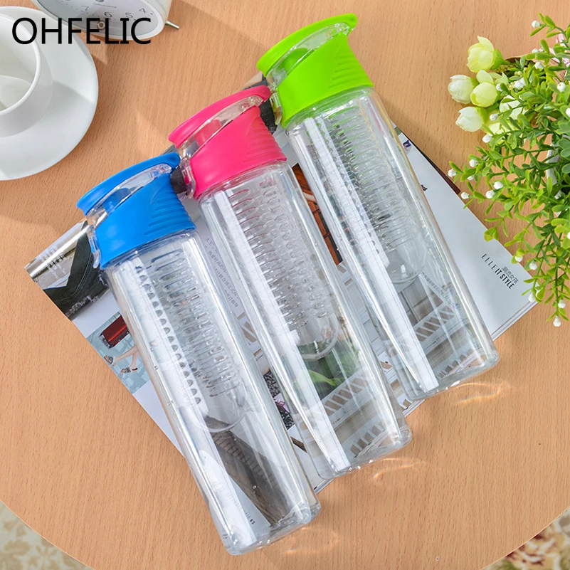 Portable fruit Infuser Water Bottle Sports Lemon Juice Bottle Flip Lid Shaker Bottles For Houshold kitchen Traveling 800 ML
Portable fruit Infuser Water Bottle Sports Lemon Juice Bottle Flip Lid Shaker Bottles For Houshold kitchen Traveling 800 ML
