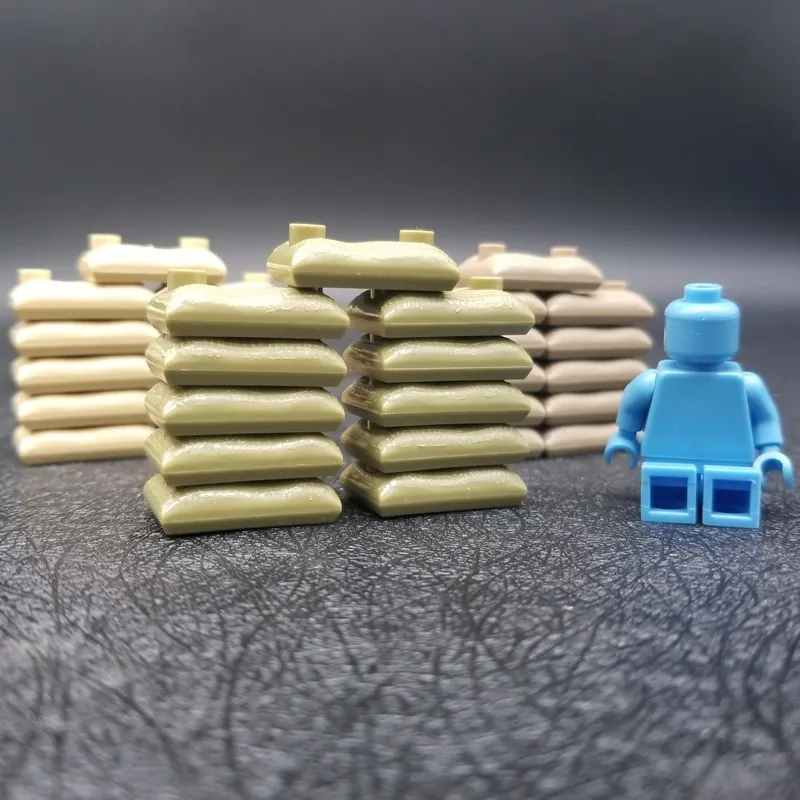 20Pcs/Set Military Army World War Soldiers City Accessories Sandbag Compatible Building blocks DIY Bricks toys X148
20Pcs/Set Military Army World War Soldiers City Accessories Sandbag Compatible Building blocks DIY Bricks toys X148
