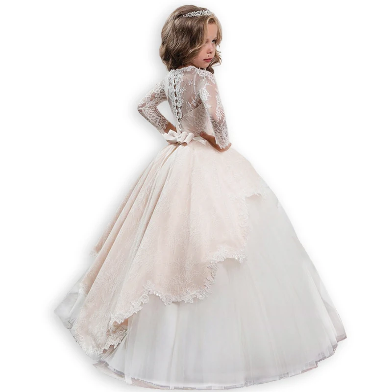 2018 Winter Long Sleeve Christmas Dress Wedding Dress For Girls Kids Clothing Girls Dress Party Bridesmaid Princess Prom Costume
2018 Winter Long Sleeve Christmas Dress Wedding Dress For Girls Kids Clothing Girls Dress Party Bridesmaid Princess Prom Costume