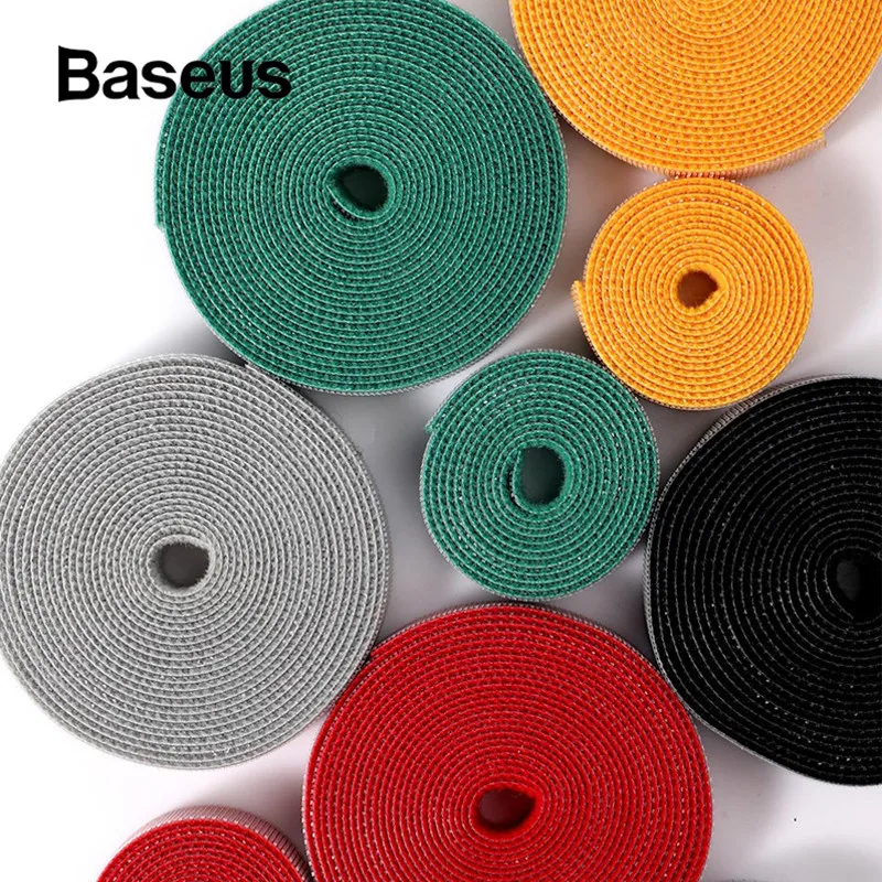 Baseus USB Cable Organizer Wire Winder Free Cut Management Cable Earphone Mouse Cord Clip Protector for iPhone Samsung USB Cable
Baseus USB Cable Organizer Wire Winder Free Cut Management Cable Earphone Mouse Cord Clip Protector for iPhone Samsung USB Cable