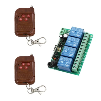 DC12V 4CH 10A Wireless Power Switch System Receiver & 2 Peach Transmitter Remote Controller 10A Output State is Adjusted
DC12V 4CH 10A Wireless Power Switch System Receiver & 2 Peach Transmitter Remote Controller 10A Output State is Adjusted