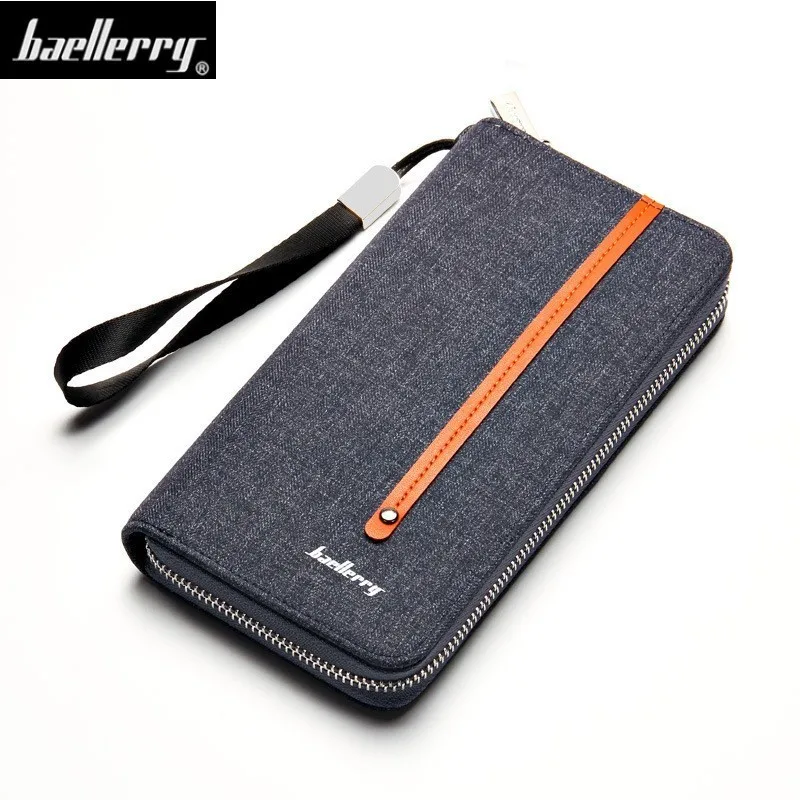 Long Canvas Men Wallet Male Clutch Bag Denim Coin Purse Card Wallet Women Passport Phone Pocket Card Holder With Wrist Strap
Long Canvas Men Wallet Male Clutch Bag Denim Coin Purse Card Wallet Women Passport Phone Pocket Card Holder With Wrist Strap
