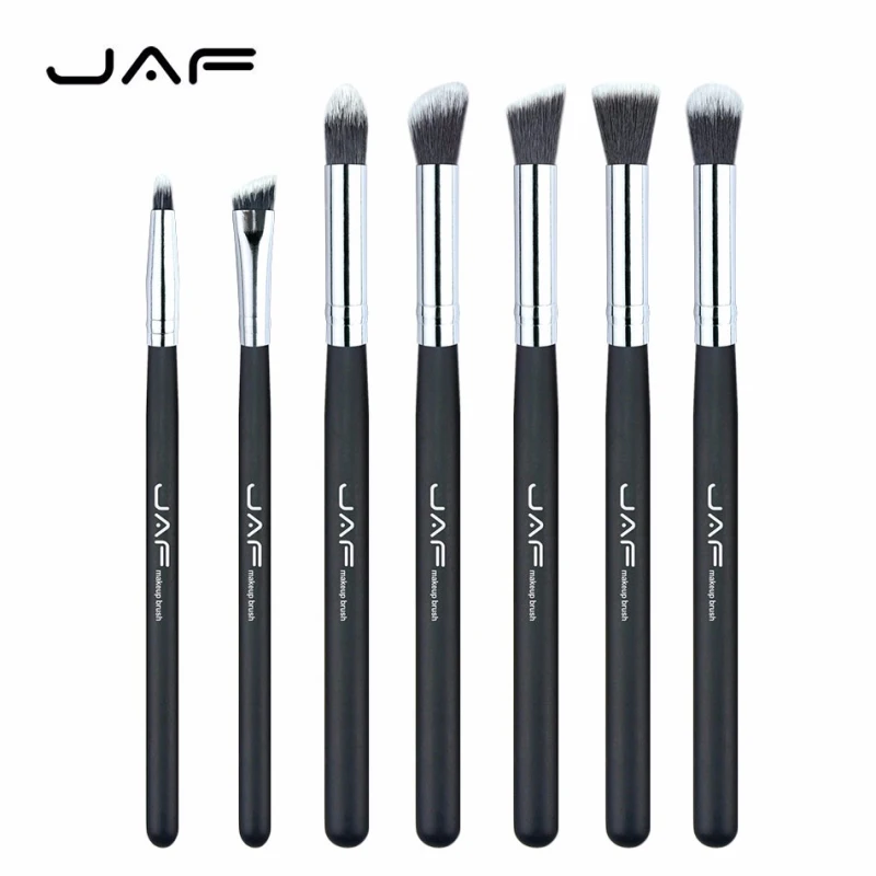 JAF 7 Pcs/set Eyeshadow Makeup Brush Set Professional Portable Blending Smudge Shading Brushes Nylon with Pvc Bag
JAF 7 Pcs/set Eyeshadow Makeup Brush Set Professional Portable Blending Smudge Shading Brushes Nylon with Pvc Bag