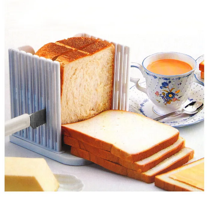 1PC Bread Loaf Cutter Rack Slicing Plastic Splicing Toast Bread Slicer Cutting Guide Tools Kitchen Accessories Tool Hot OK 0306
1PC Bread Loaf Cutter Rack Slicing Plastic Splicing Toast Bread Slicer Cutting Guide Tools Kitchen Accessories Tool Hot OK 0306